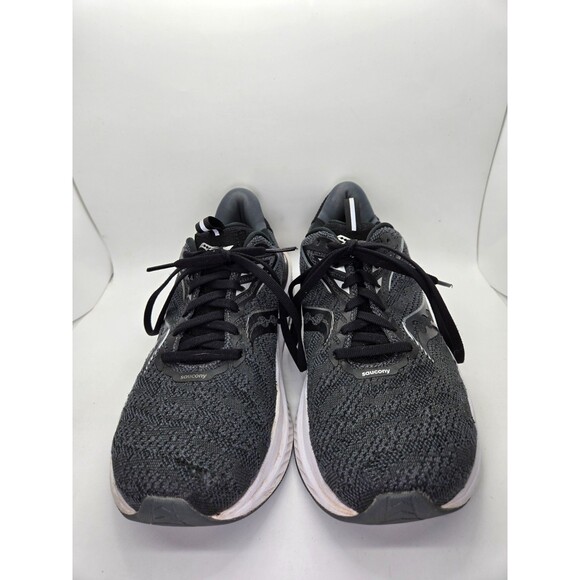 Saucony Echelon 9 Shoes Women's 9 Wide Black Running Athletic Training Sneakers - Picture 2 of 8